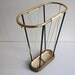 FiligreeVintage umbrella stand holder string cream white gold black plastic alu made in Germany 50s 60s cult classic