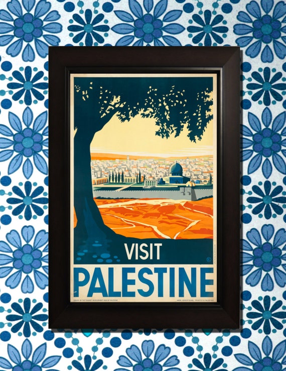 Visit Palestine Travel Poster 3 Sizes Available One Low   Il 570xN.483394663 93dt 