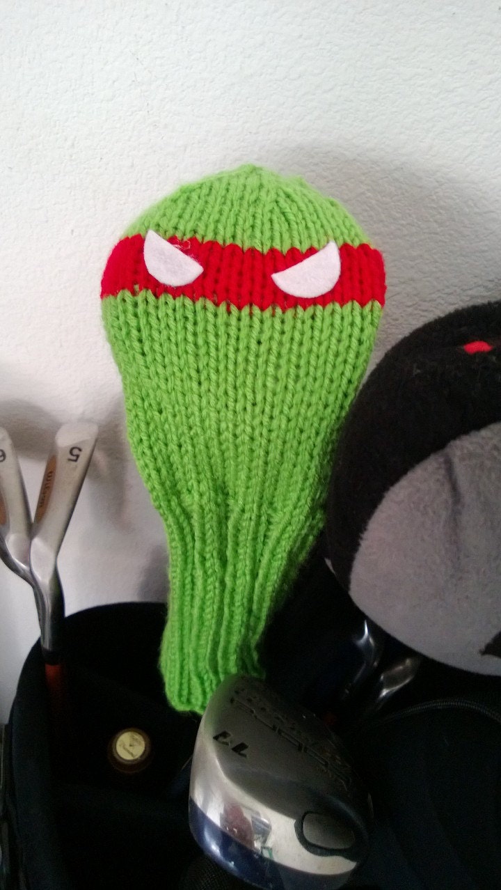 Pattern Teenage Mutant Ninja Turtles Golf Club Cover