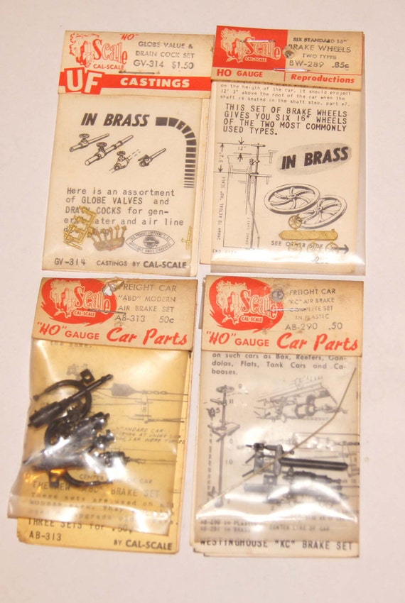 Items similar to CalScale HO Loco Detailing Parts, CalScale kit SC