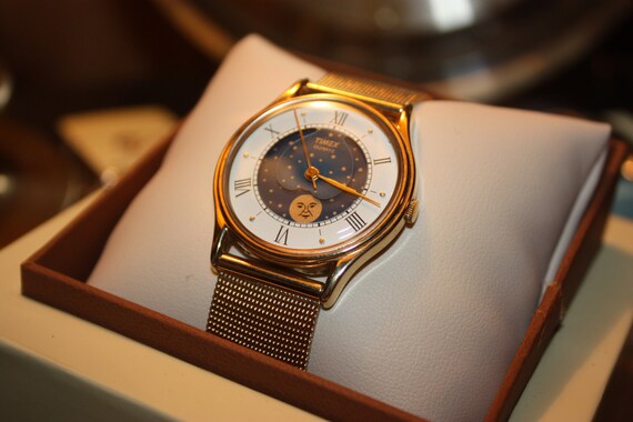 timex sun moon earth watch