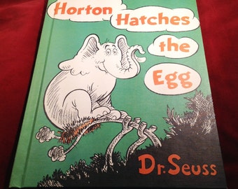 dr seuss horton hatches the egg book dr seuss horton hatches the egg book