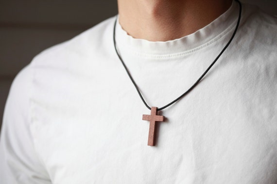 Mens Wooden Cross Mens Cross Necklace Wood Cross   Il 570xN.502485991 4ktp 