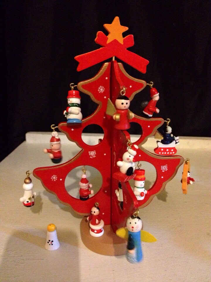 on sale vintage traditional wooden miniature christmas tree on sale vintage traditional wooden miniature christmas tree