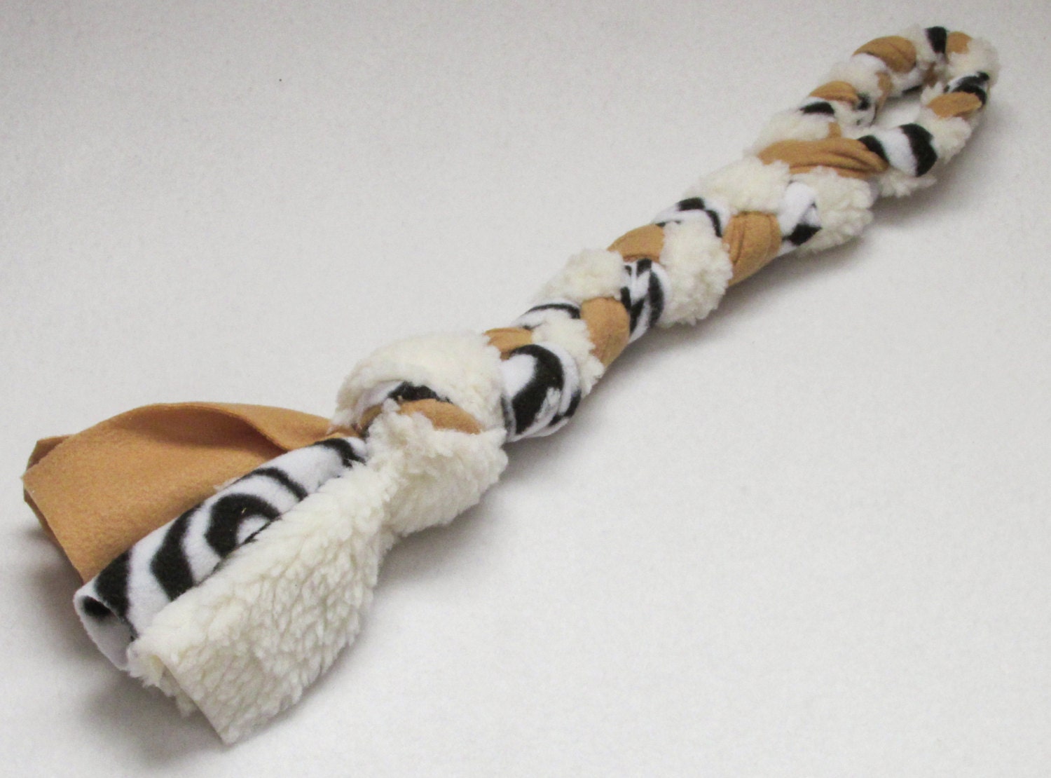 Large Fleece Dog Tug Toy