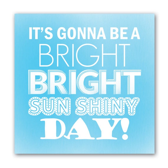 Bright Sun Shiny Day Wall Art Canvas Art by TheStandardCanvas