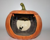 Vintage Handmade Halloween Pumpkin item 1303