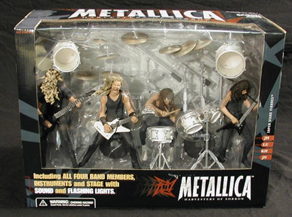 metal band action figures