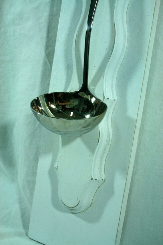 Ladle Candle Holder by EbandEzer on Etsy