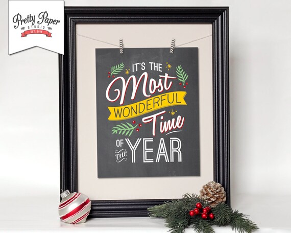 Christmas Wall Art christmas wall art // instant download // retro holiday print Christmas Wall Art christmas wall art // instant download // retro holiday print