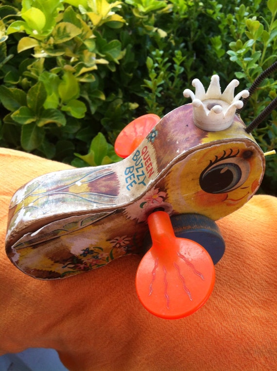 vintage buzzy bee toy