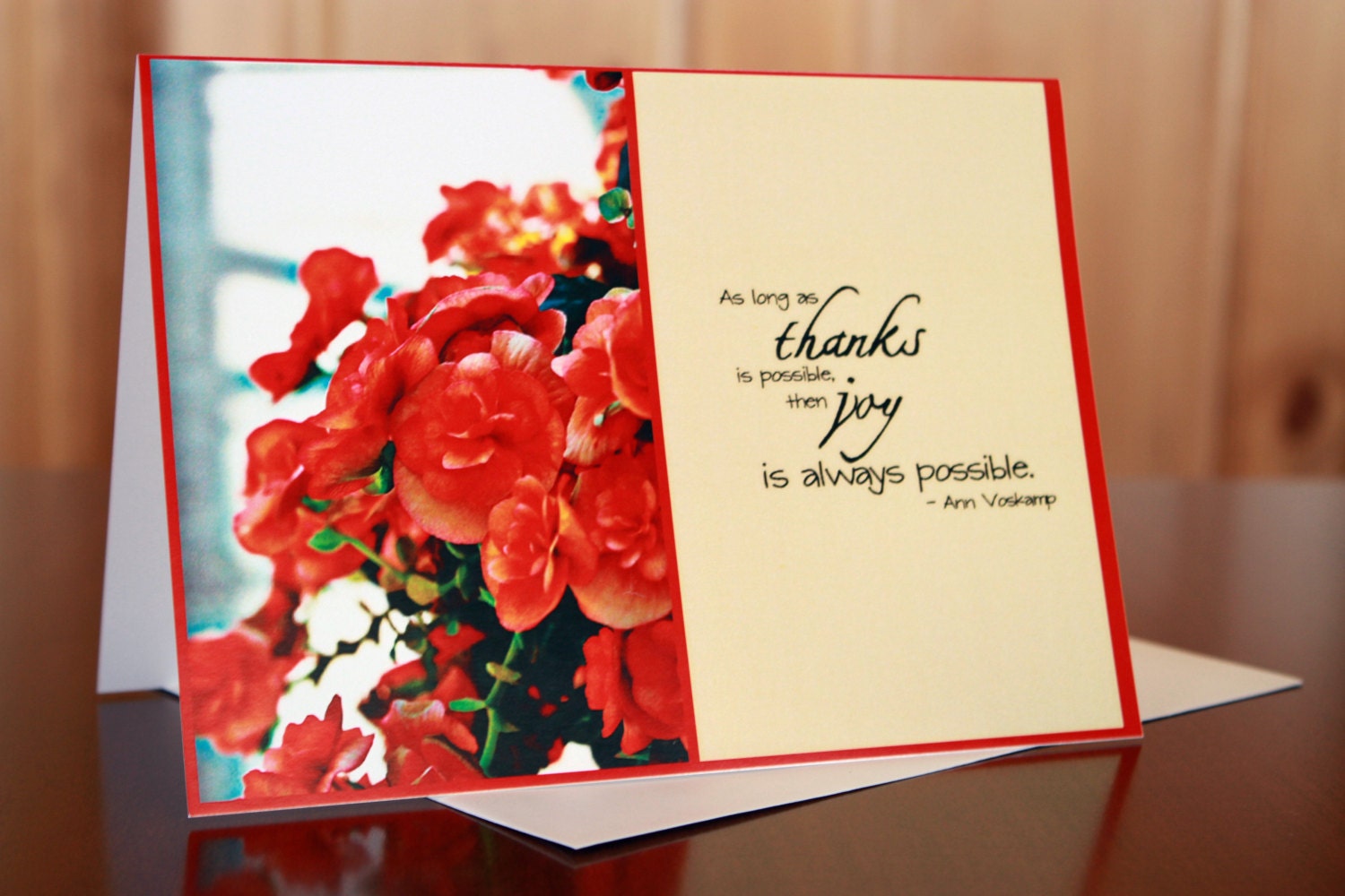 Inspirational Greeting Card Thank you Card Thank You Gifts