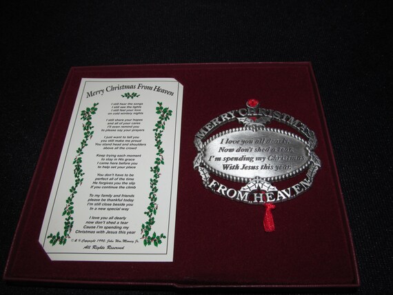 vintage pewter memorial christmas tree ornament merry vintage pewter memorial christmas tree ornament merry