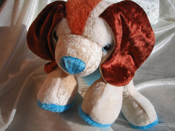 chocolate cocker spaniel stuffed animal