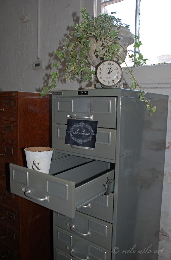 Index Card File 10 Drawers