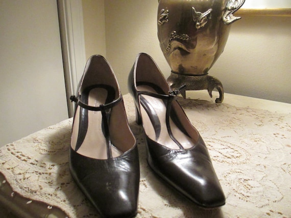 Giorgio Armani T-Strap heels