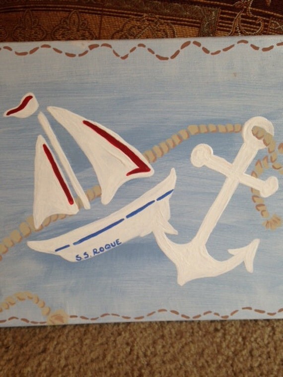 Items similar to Nautical Painting on Etsy