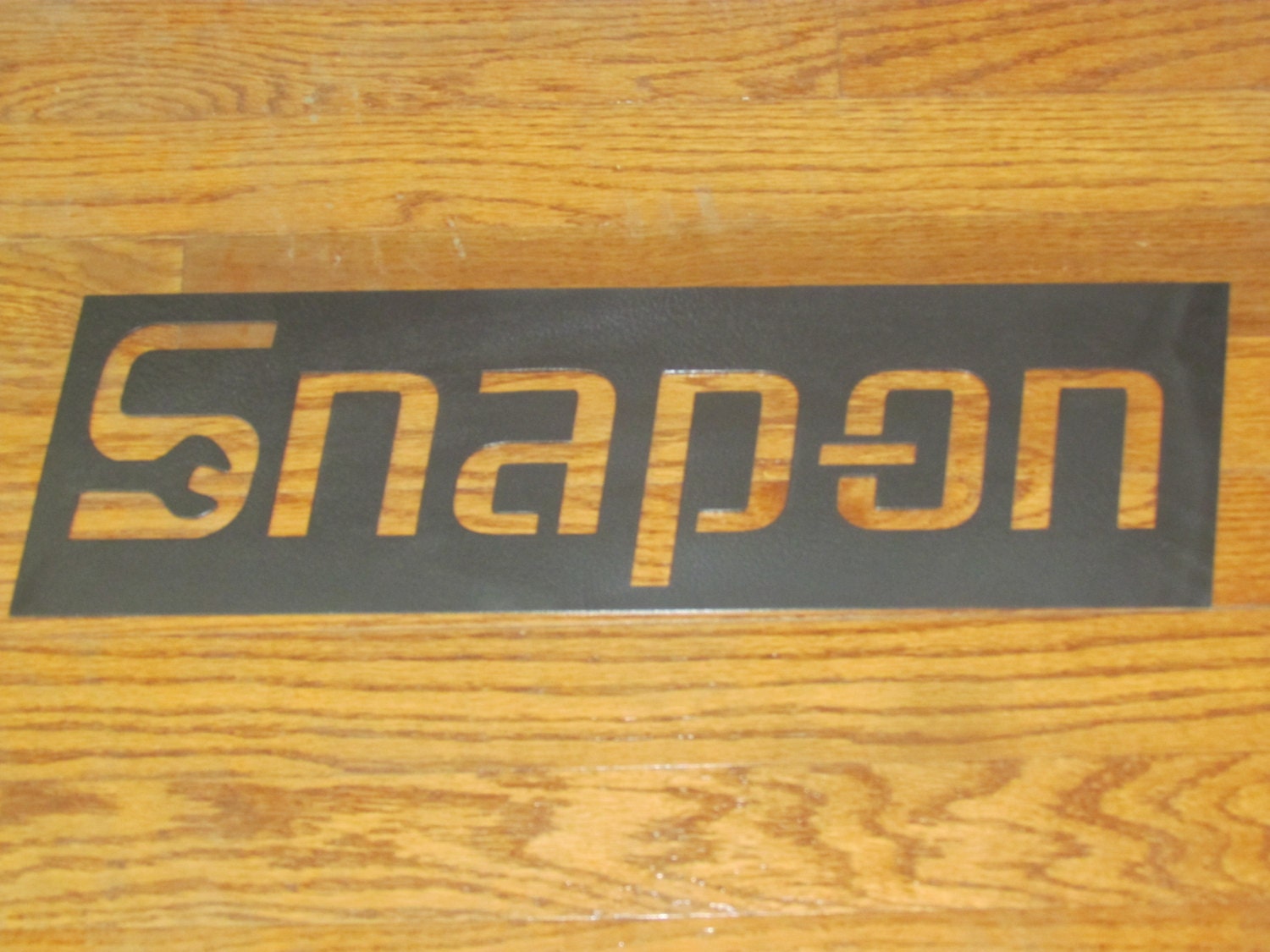 SnapOn Tools Metal Wall Sign by zmetaldesigns on Etsy