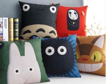 Japanese cartoon collection Totoro pillow cases
