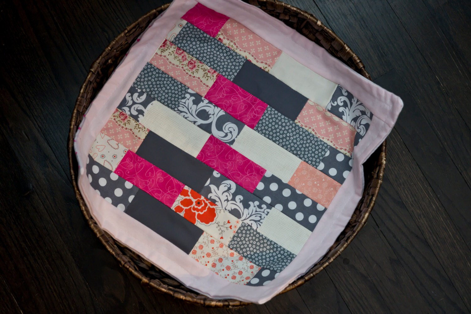 Quilt Baby Photo Prop Mini Quilt Newborn Photo Prop by SPGQuilts