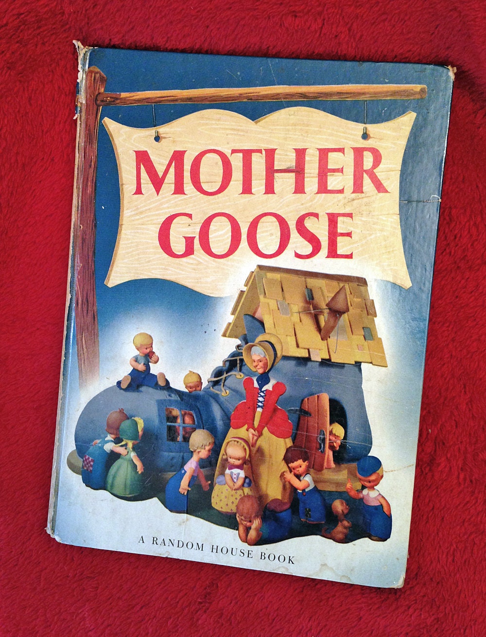 Vintage Mother Goose Nursery Rhymes 1949 printing