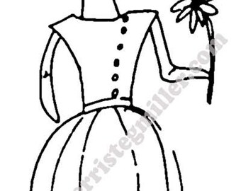 Thermofax Screen - Girl 2