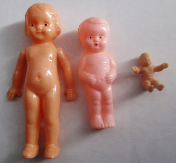 little plastic dolls