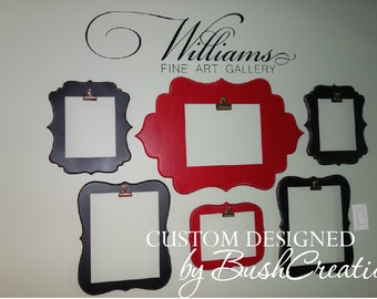 Wall Decal Personalized Custom Family Art Gallery (Large) 017-48"