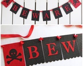 Beware Banner Halloween Party Decor - Embossed Spider Web - READY TO SHIP - Halloween Decoration Halloween Banner Halloween Garland Il_170x135