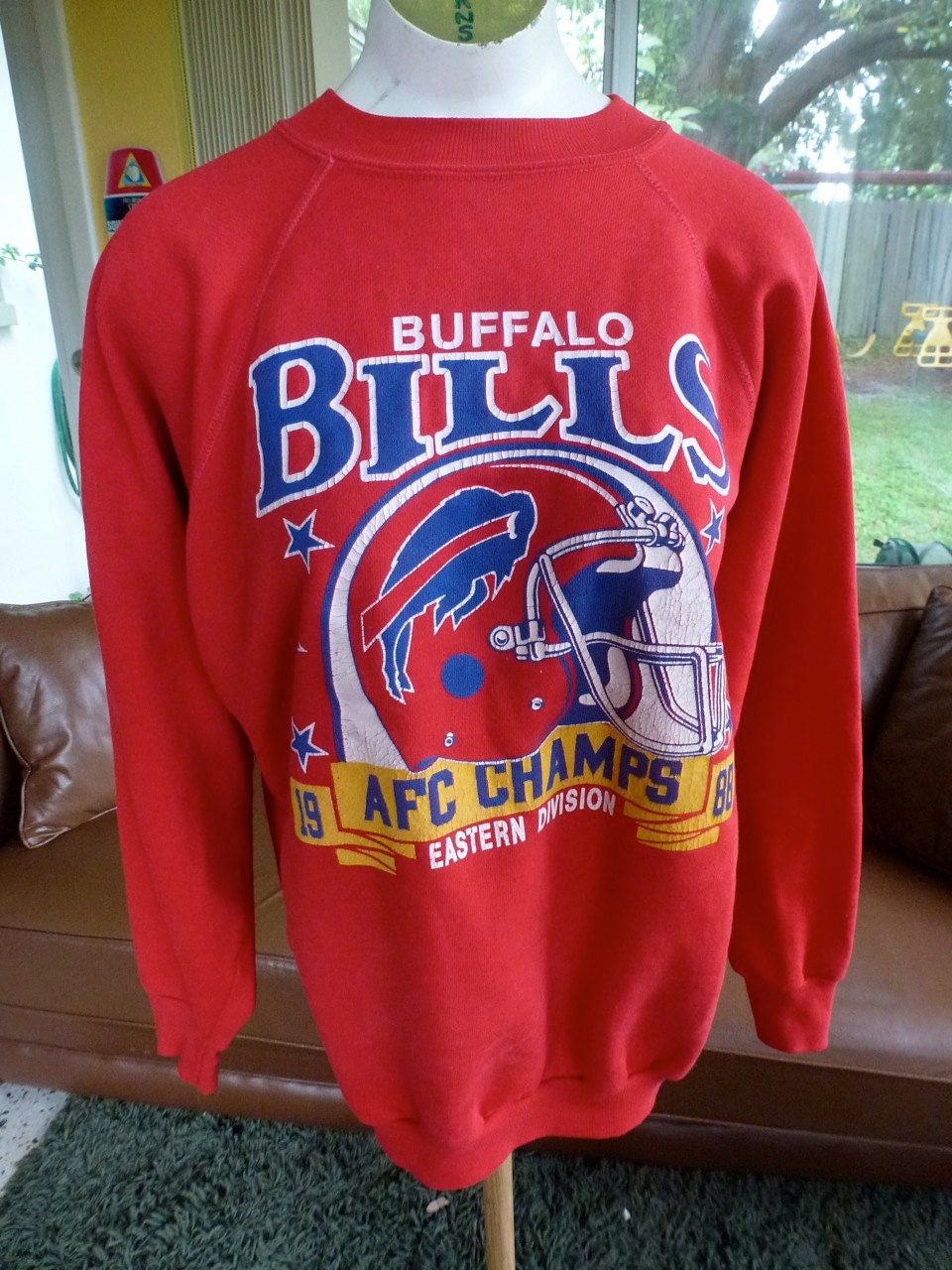 retro buffalo bills sweatshirt