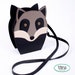 SALE before 45usd mr raccoon bag