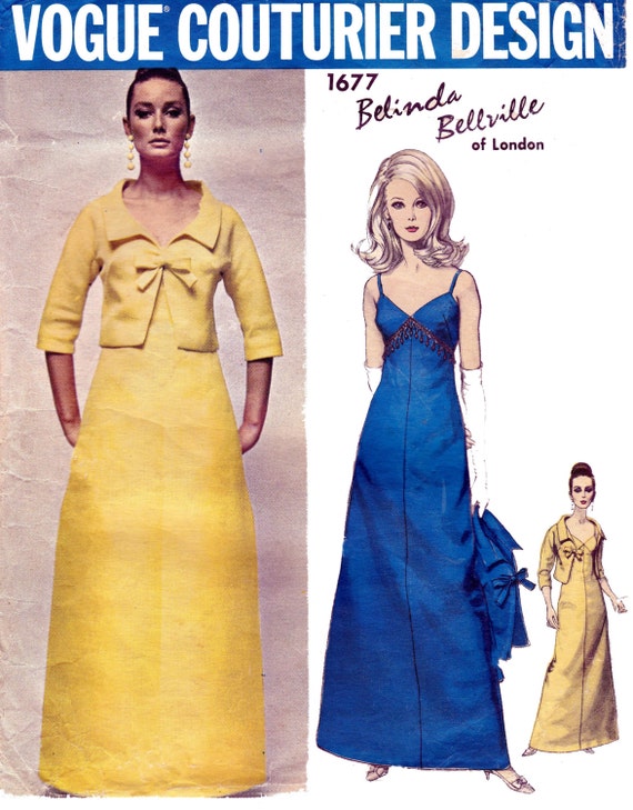 1960s Belinda Bellville pattern - Vogue 1677