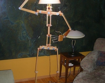 Posable Character Floor Lamp