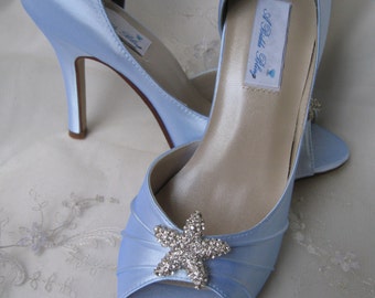 navy lace wedding shoes