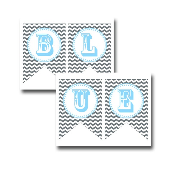Printable Gender Reveal Banner Available Instantly