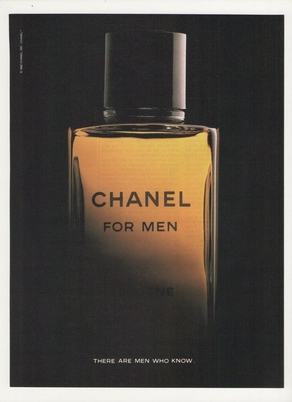 1984 Chanel For Men Advertisement Gentleman Cologne by fromjanet