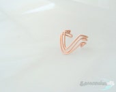 Ear cuffs Geometric  Chevron / Arrow-Unisex- Choice of colour Non Pierced - //cartilage jewelry// no piercing//clip on earring