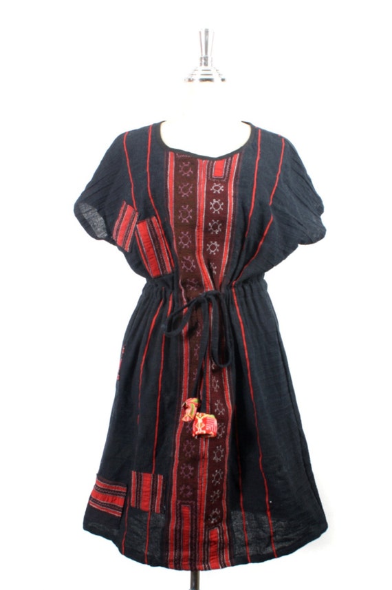 Hill Tribe Dress Traditional Hmong Hand woven by ThaiHandbags