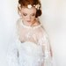 Oh so Pretty bridal lace cape - Bohemian cover-up for your sholders