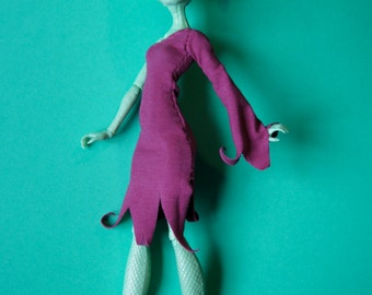 Monster High Kleidung witches dress purple