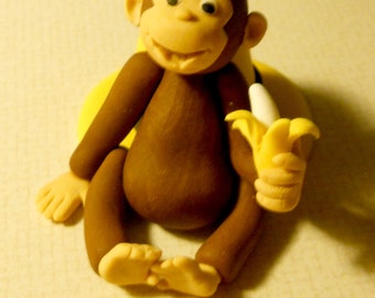 Curious George Cake Topper