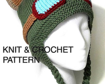 crochet hat teemo pattern Hat & Pattern Knit pdf   Crochet Teemo instant digital download