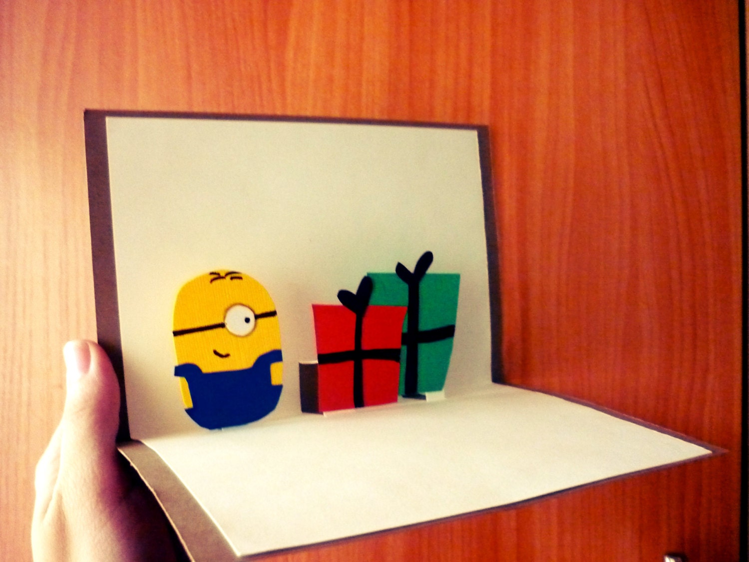minion pop up