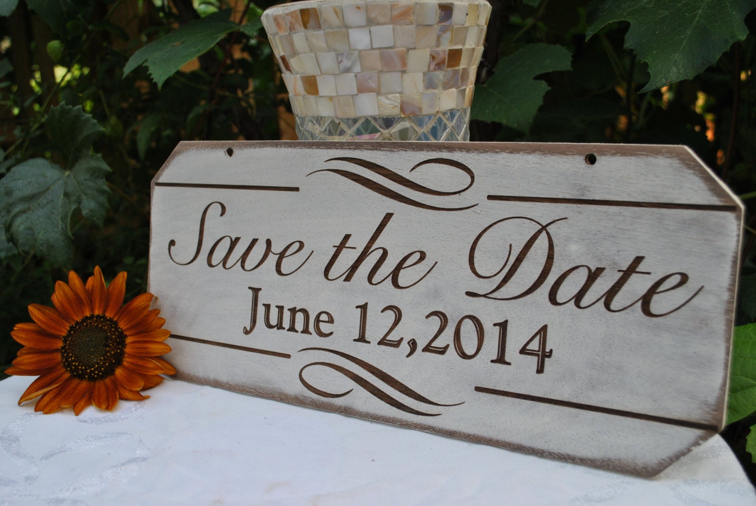 Rustic Save The Date Signs 5