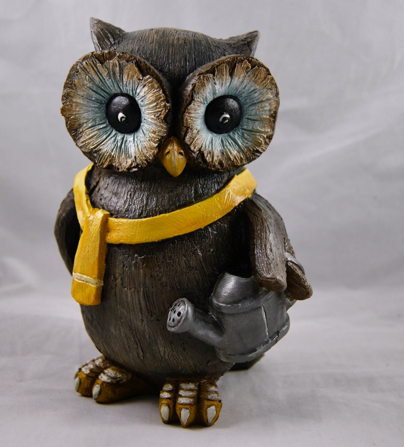 resin owl statue