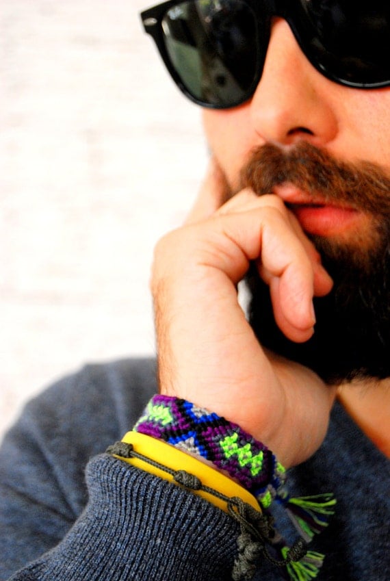 Friendship bracelet . Handwoven for Men Friendship Bracelet