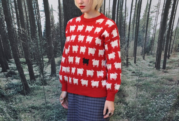 sheep sweater zara blue