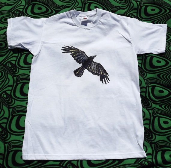 black crow t shirt