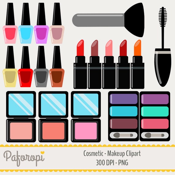 Items Similar Cosmetics Colorful Makeup Clipart Etsy Items Similar Cosmetics Colorful Makeup Clipart Etsy