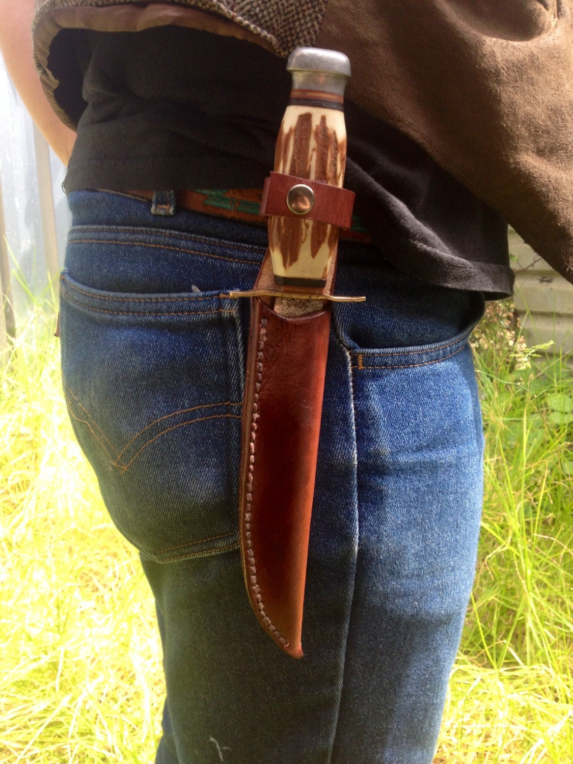 Custom Bowie Knife Sheaths